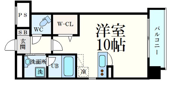 段原一丁目駅 徒歩3分 8階の物件間取画像